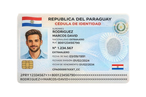 OBTENER CEDULA PARAGUAYA