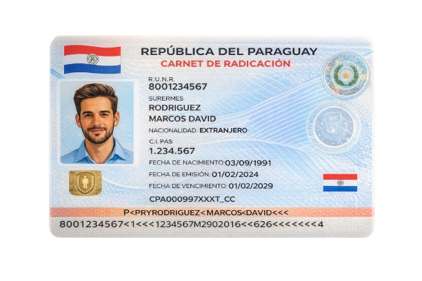 PERMISO DE RESIDENCIA PARAGUAY r